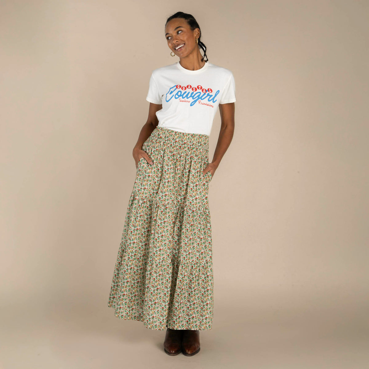 Juliette Skirt - Desert Rose Cream