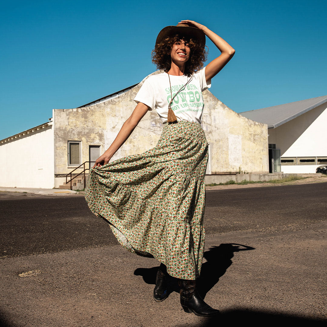 Juliette Skirt - Desert Rose Cream