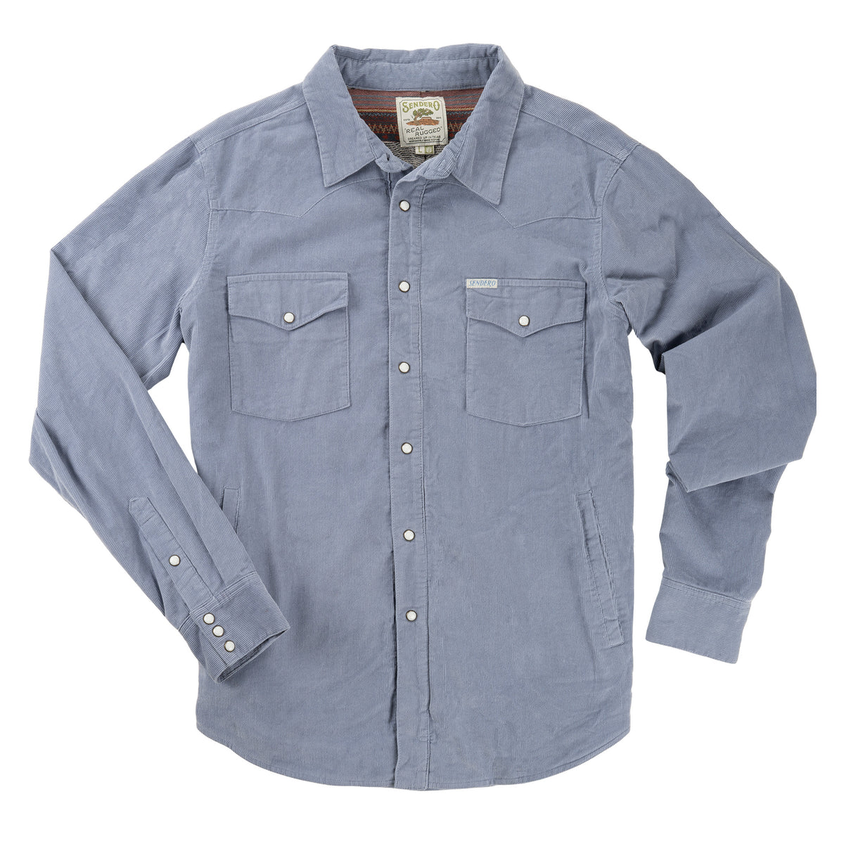 Desperado Shacket - Powder Blue