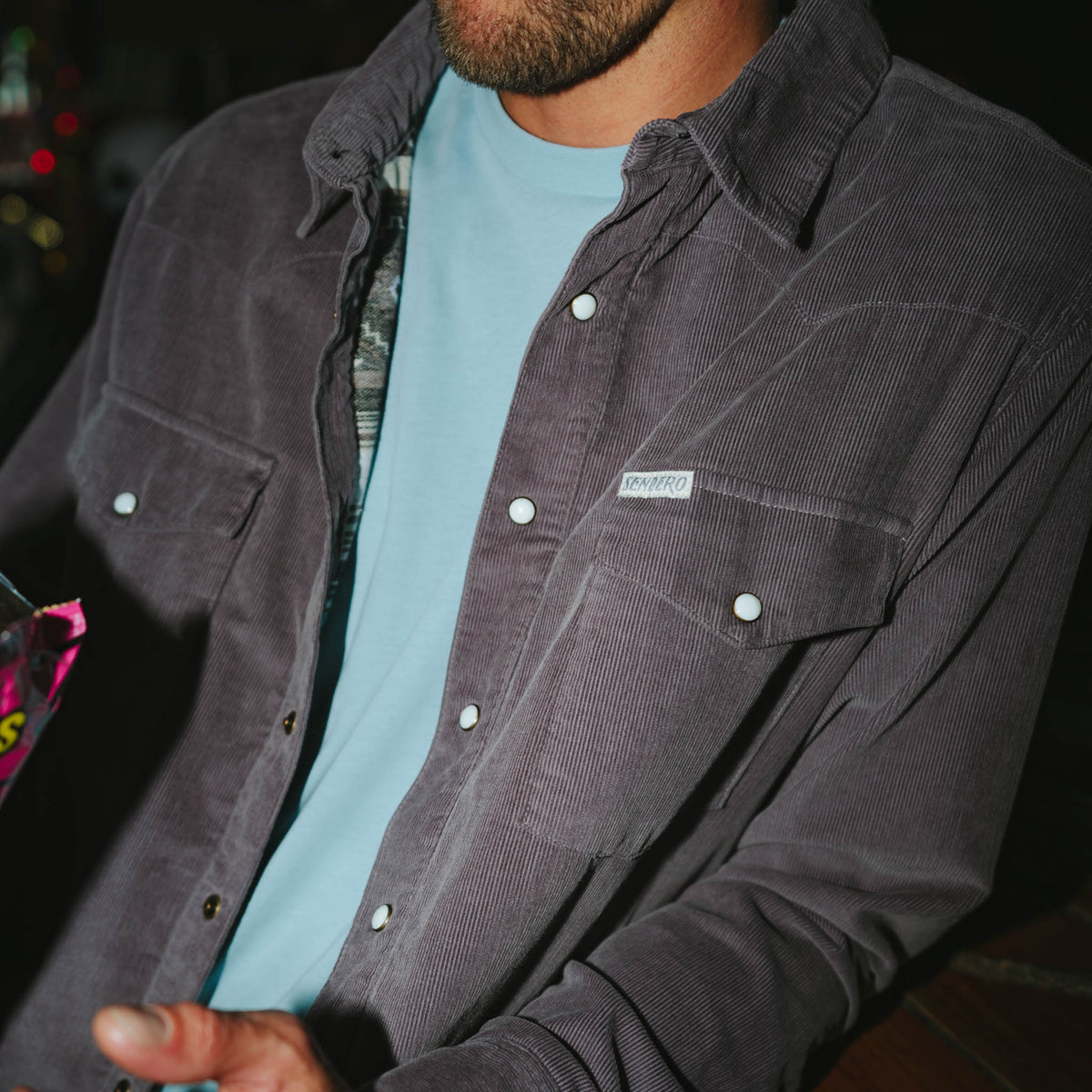 Desperado Shacket - Dusty Plum