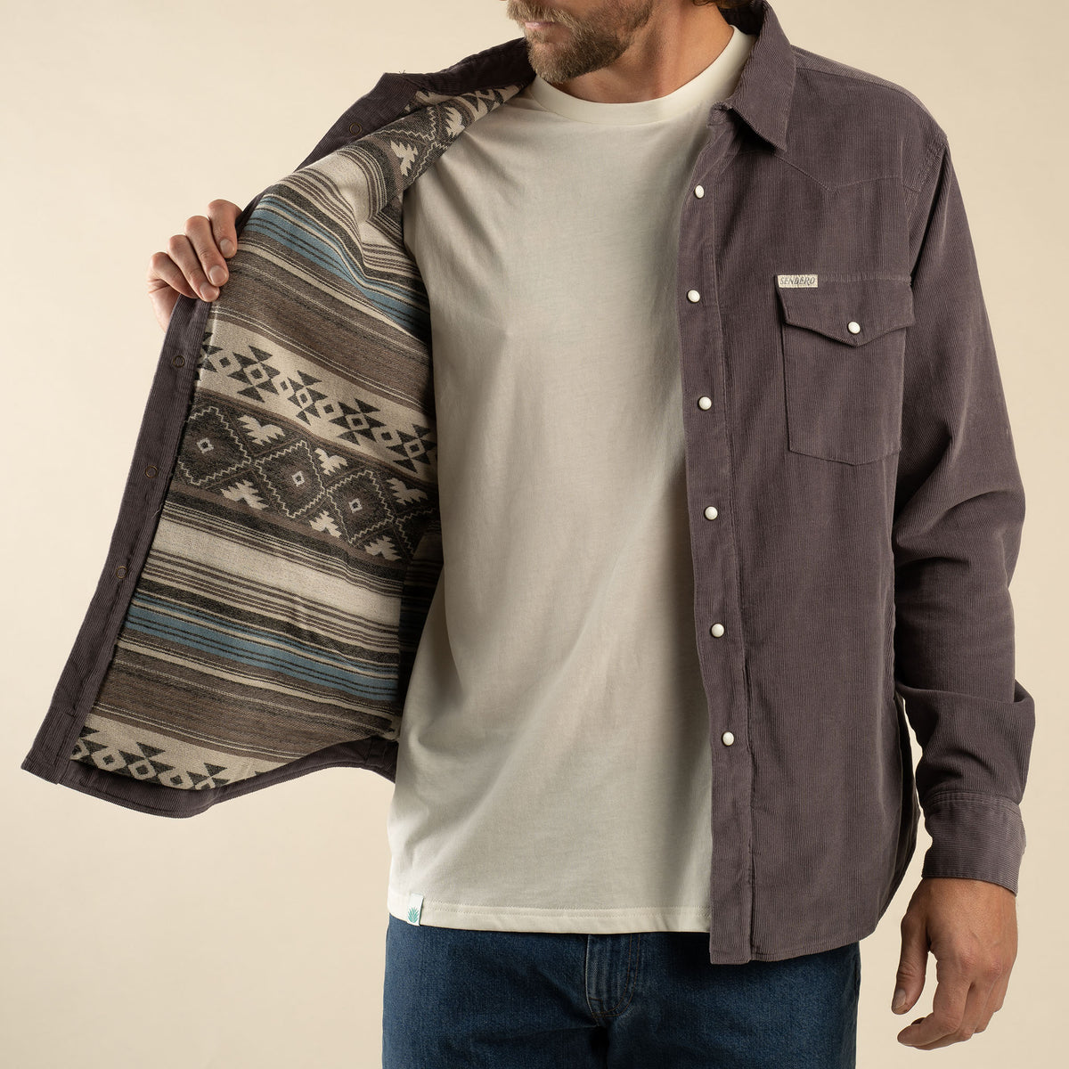 Desperado Shacket - Dusty Plum