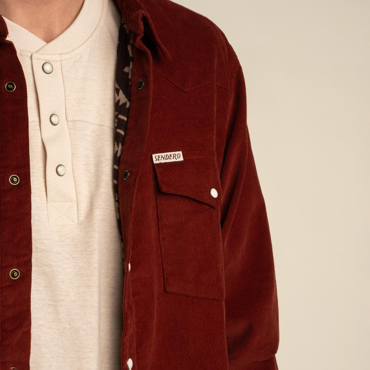 Desperado Shacket - Burgundy