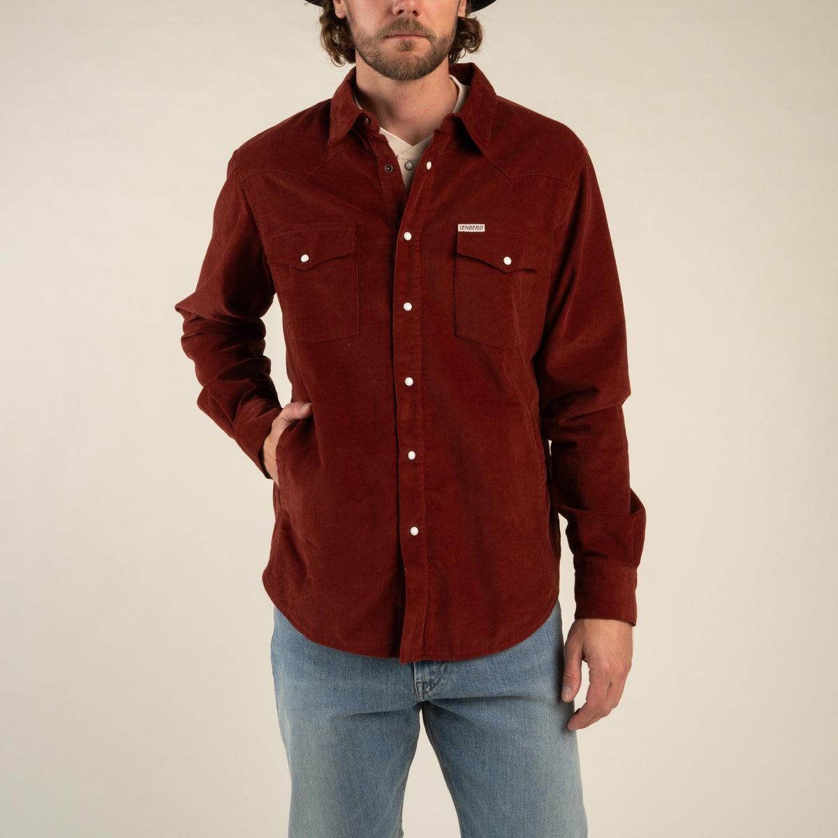 Desperado Shacket - Burgundy