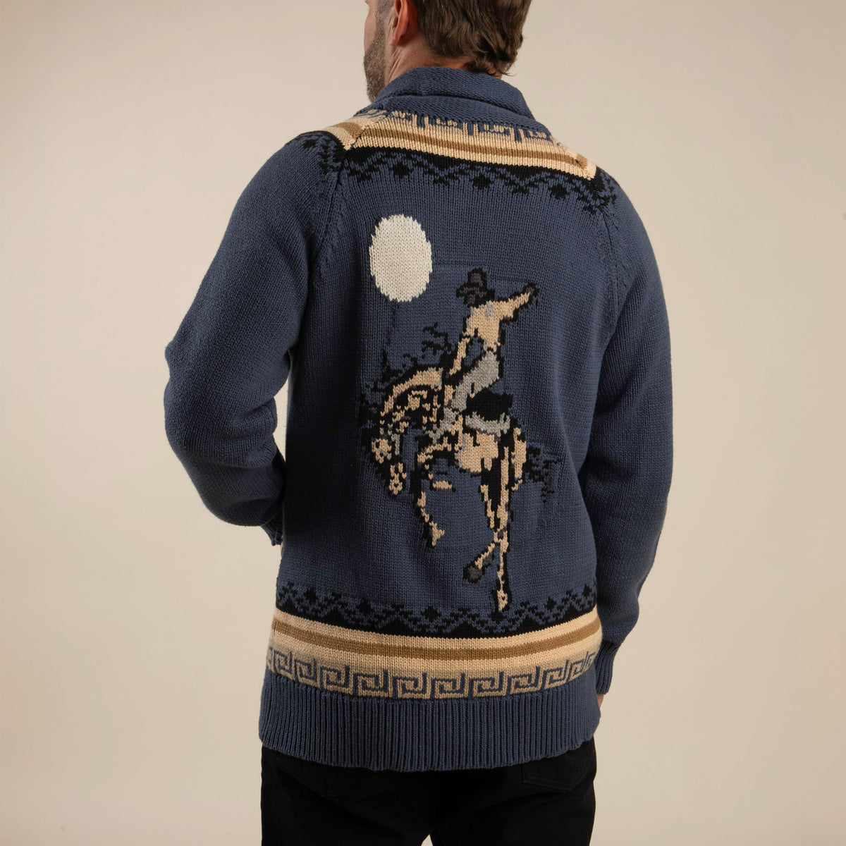Nuevo Laredo Cardigan - Faded Indigo