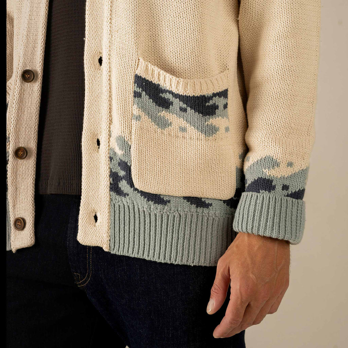 Nuevo Laredo Cardigan - Big Wave