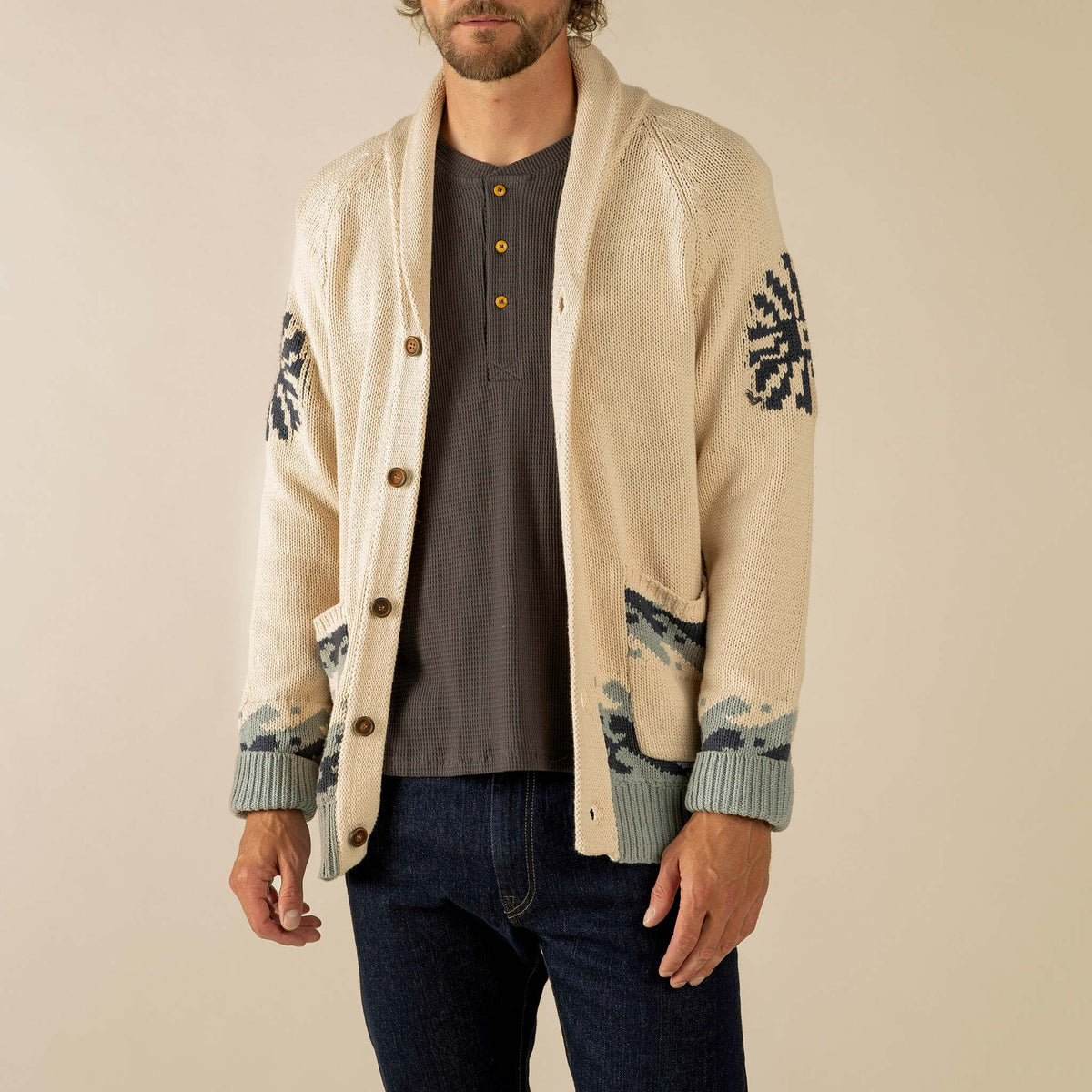 Nuevo Laredo Cardigan - Big Wave