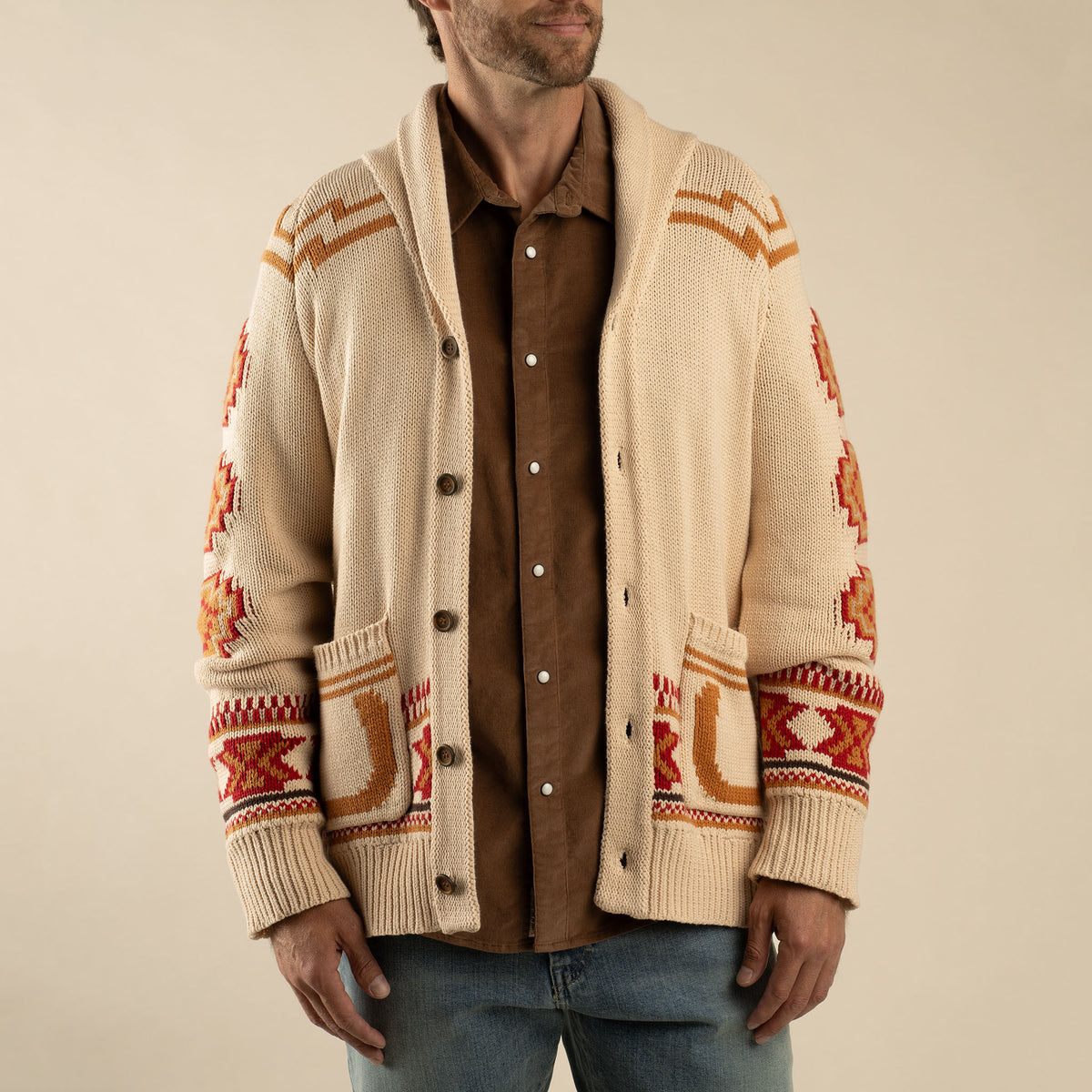 Nuevo Laredo Cardigan - Ivory