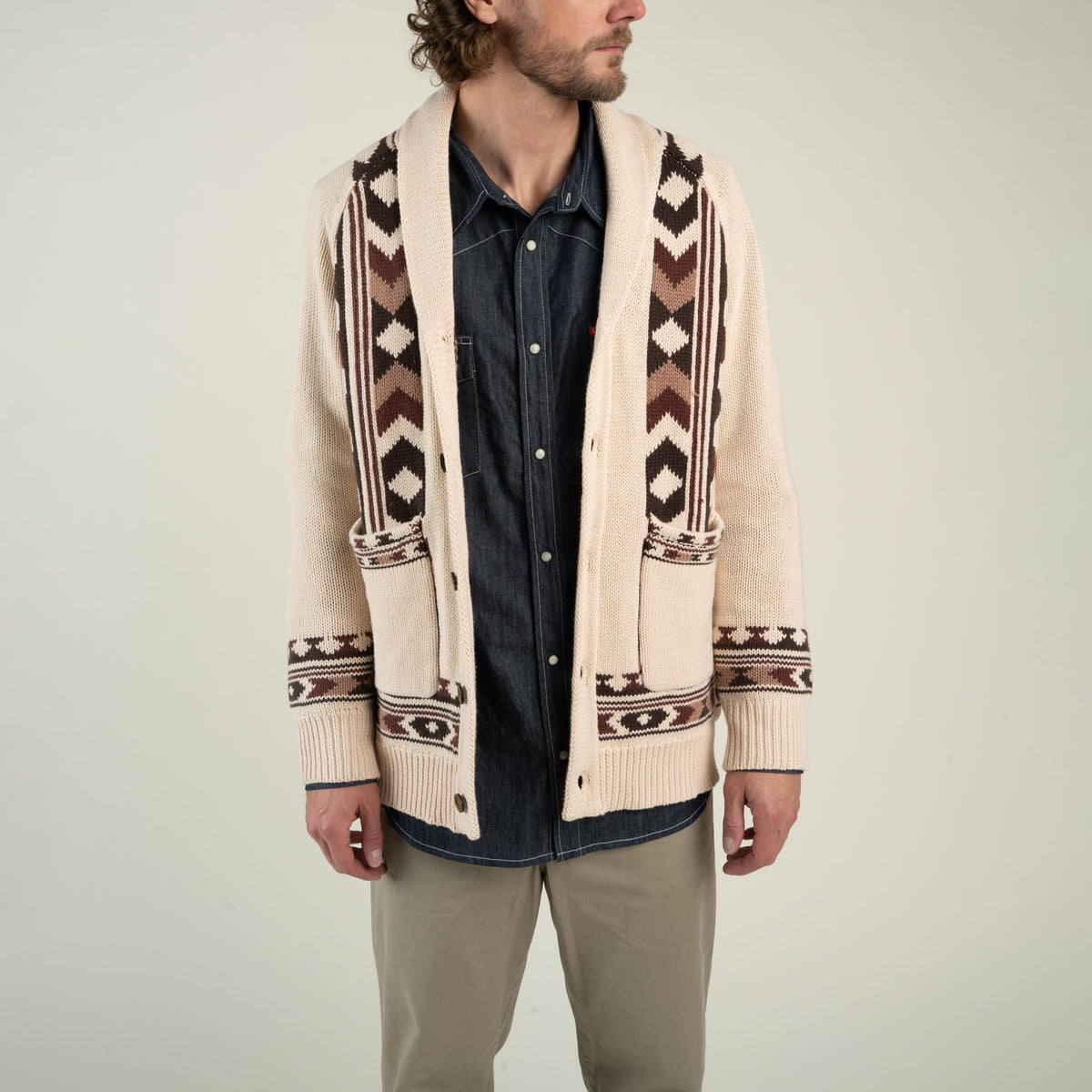 Nuevo Laredo Cardigan - Trigger - Cream