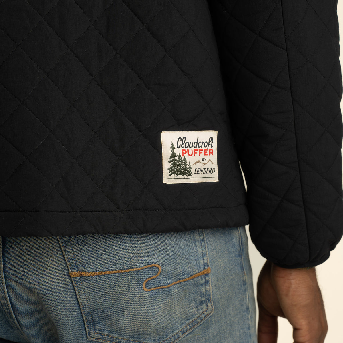 Cloudcroft Hooded Puffer Jacket (Men's) - Black