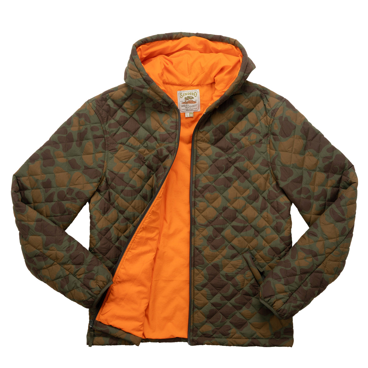 Cloudcroft Hooded Puffer Jacket (Men's) - Forest Camo
