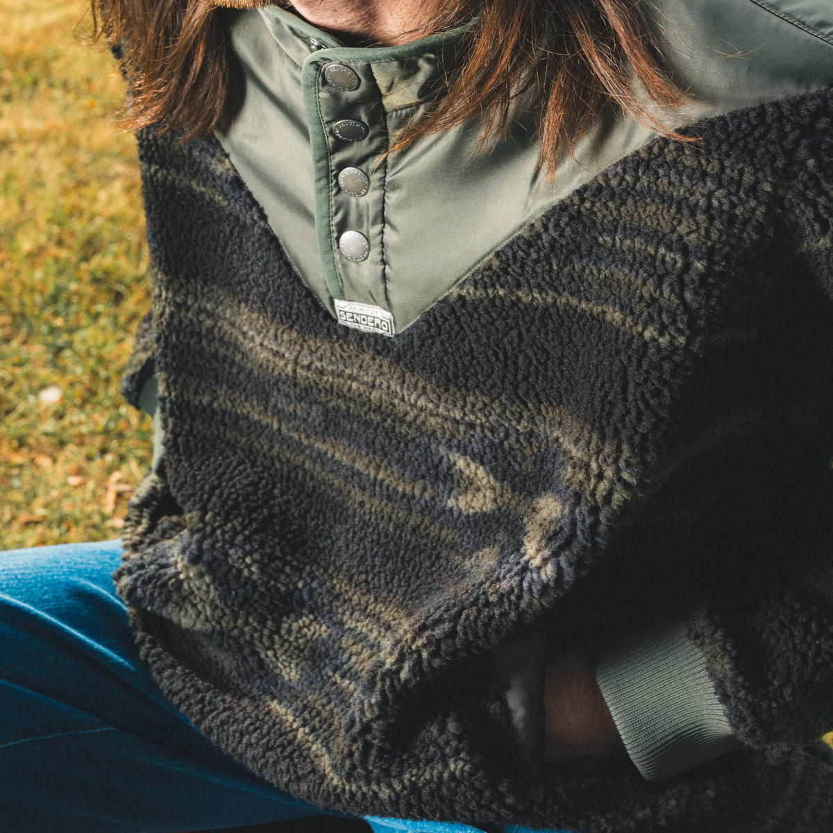 Bariloche Fleece Pullover - Yuma - Green
