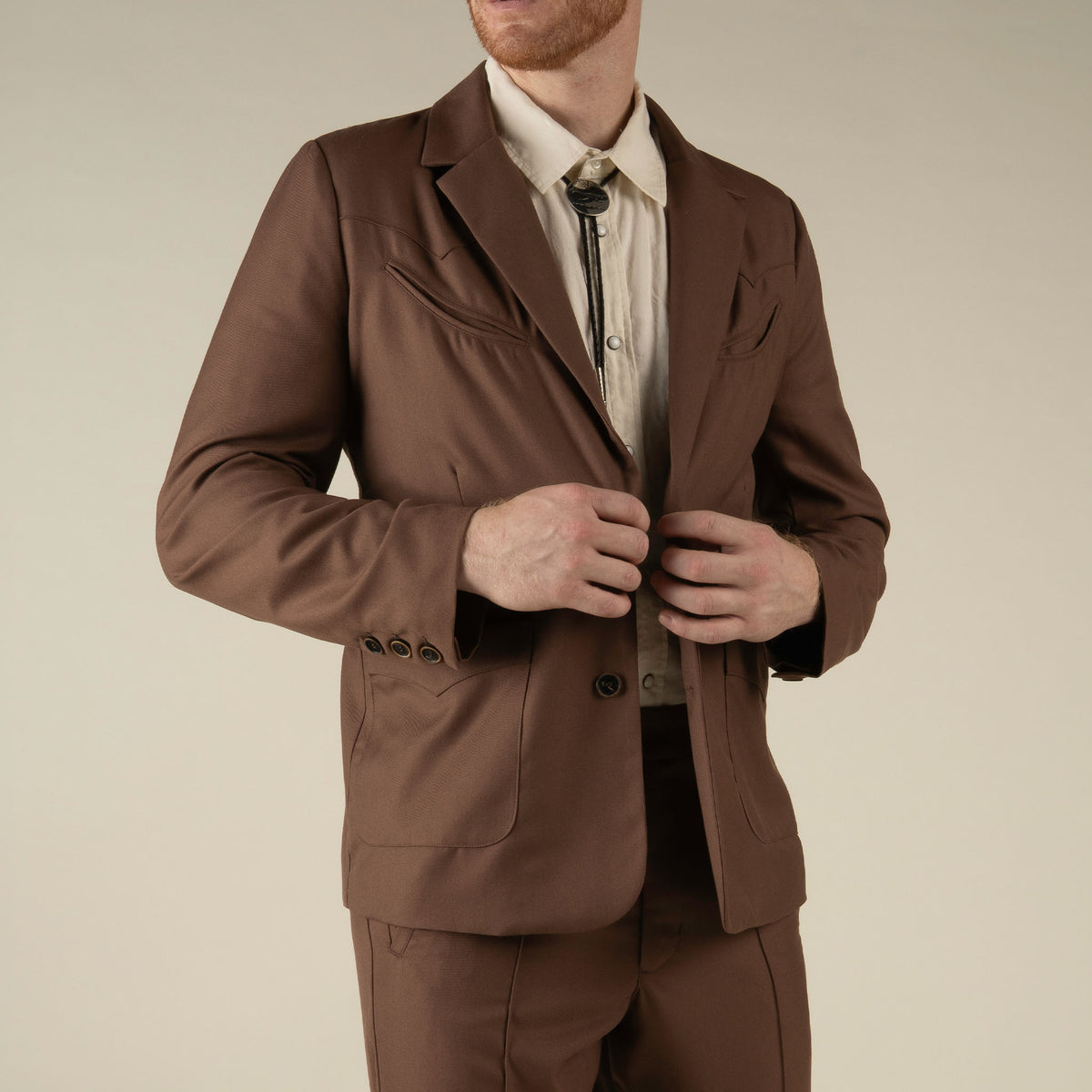 The Everett Western Blazer - Oakroom