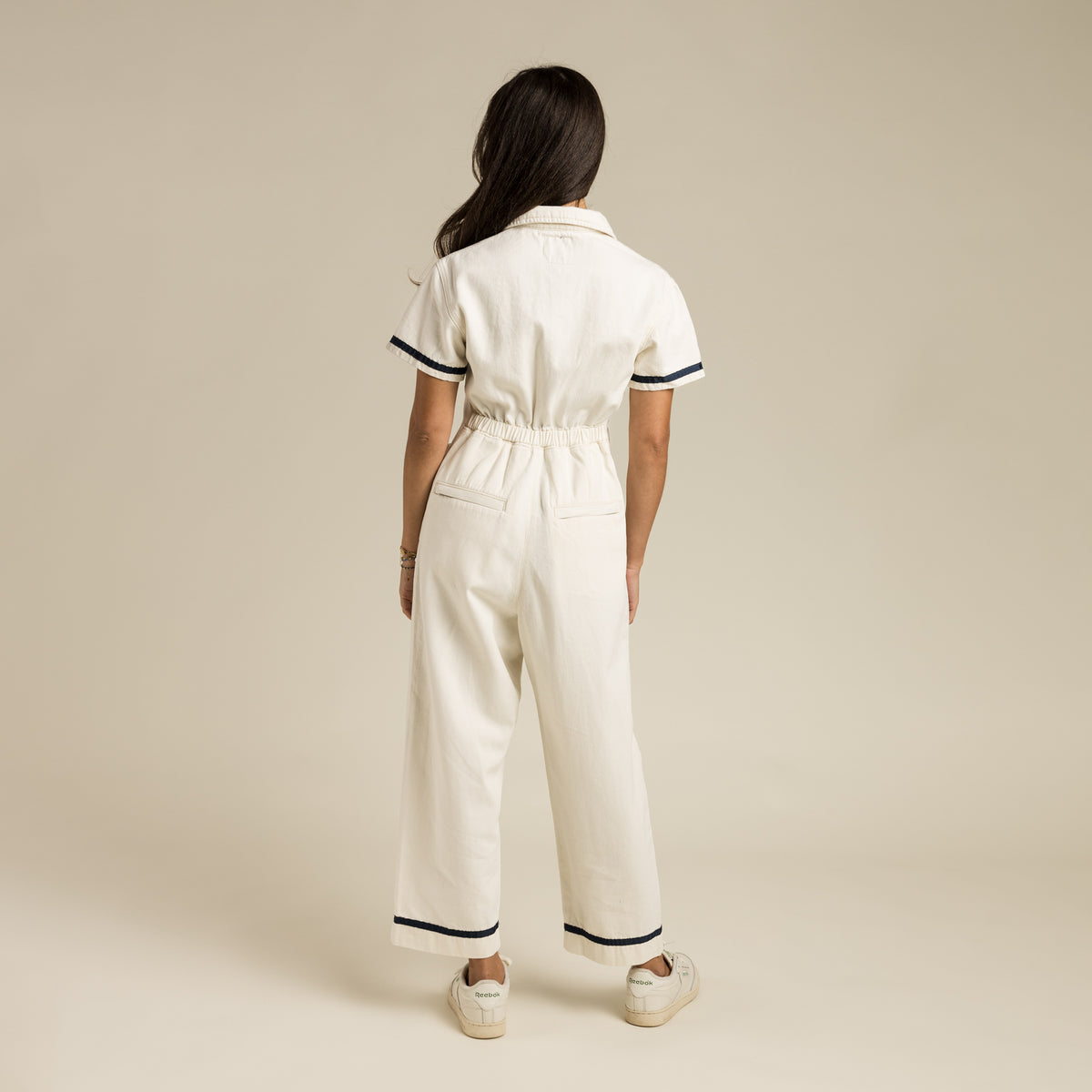 The Dolly Jumpsuit - Ecru