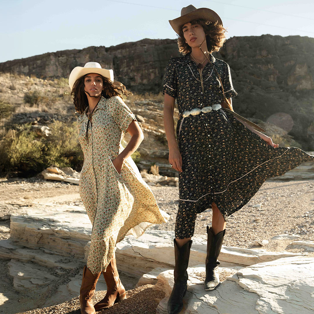 La Dahlia Dress - Desert Rose Cream