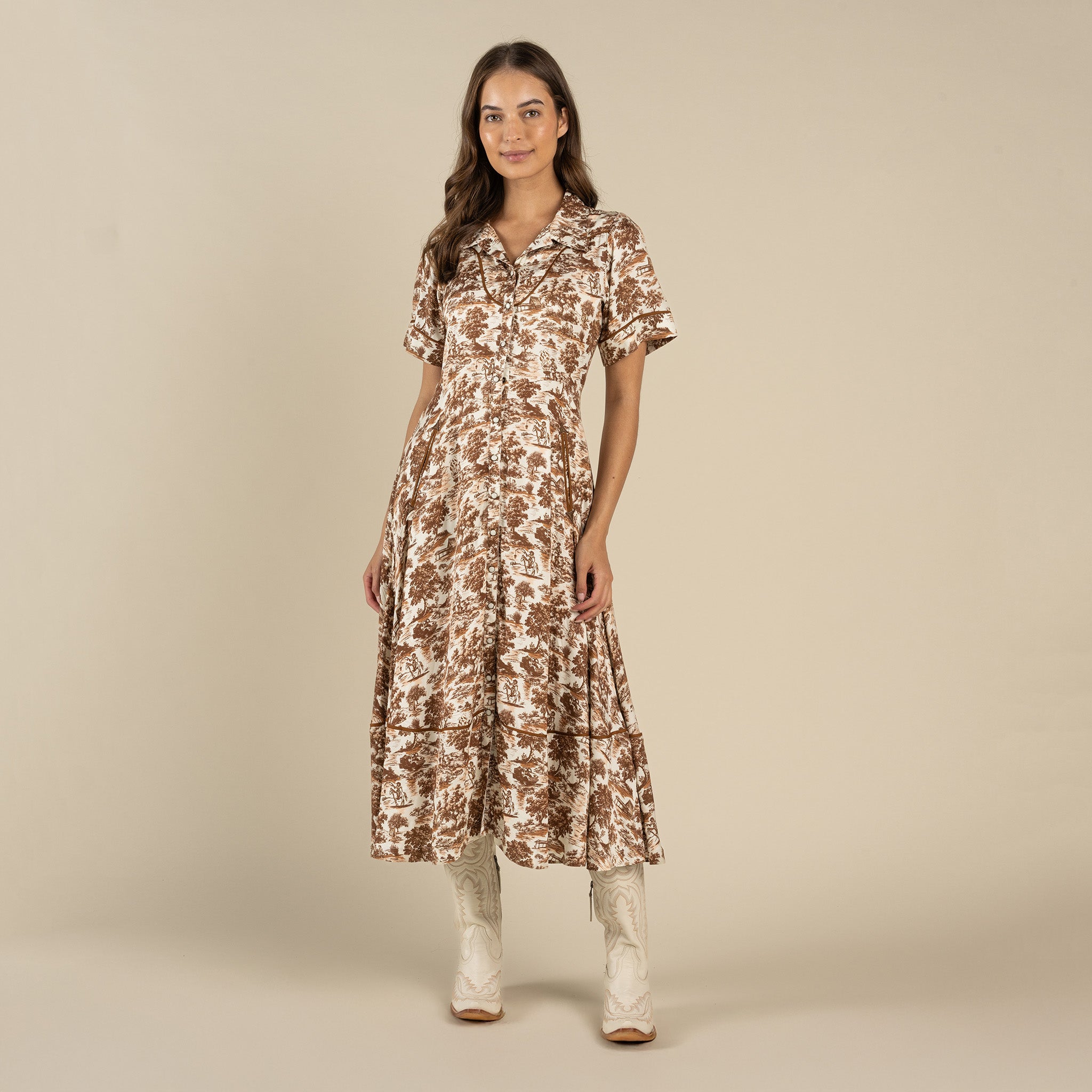 Whataburger x Sendero La Dahlia Dress