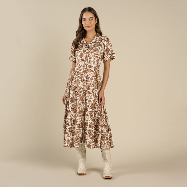 Whataburger x Sendero La Dahlia Dress