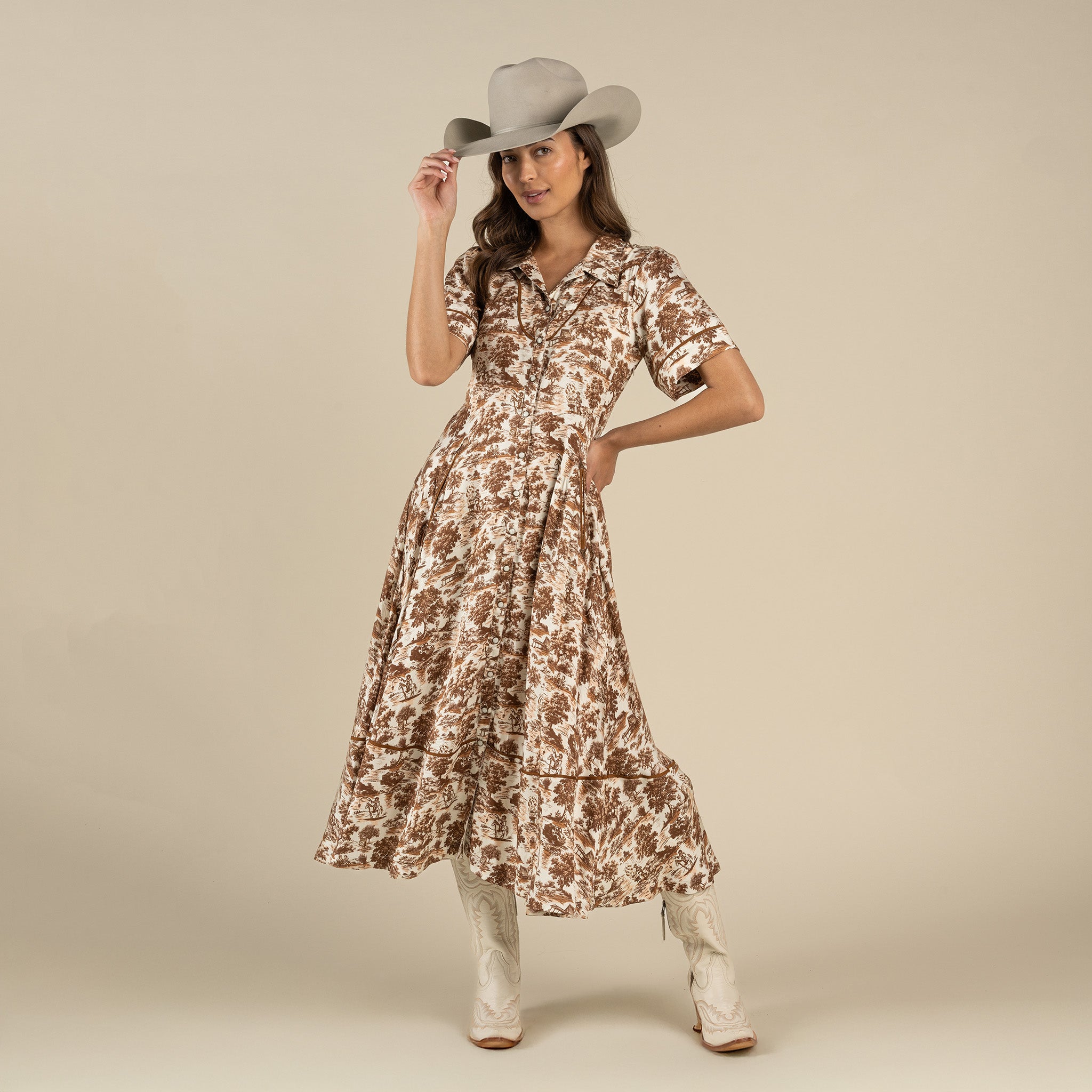 Whataburger x Sendero La Dahlia Dress