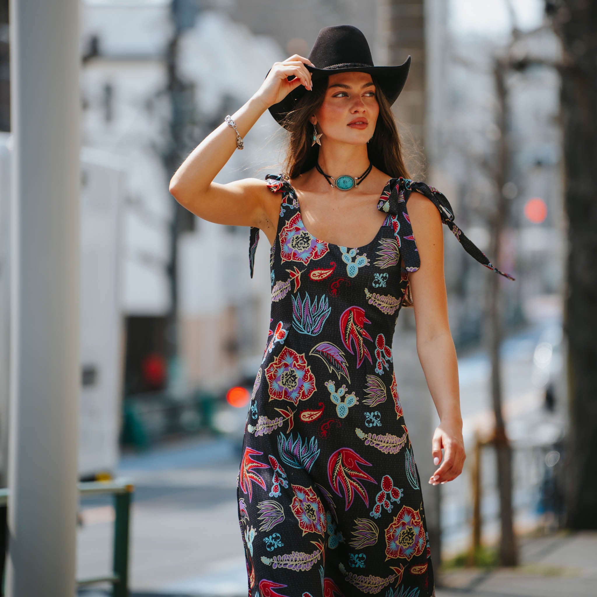Camellia Tie Dress