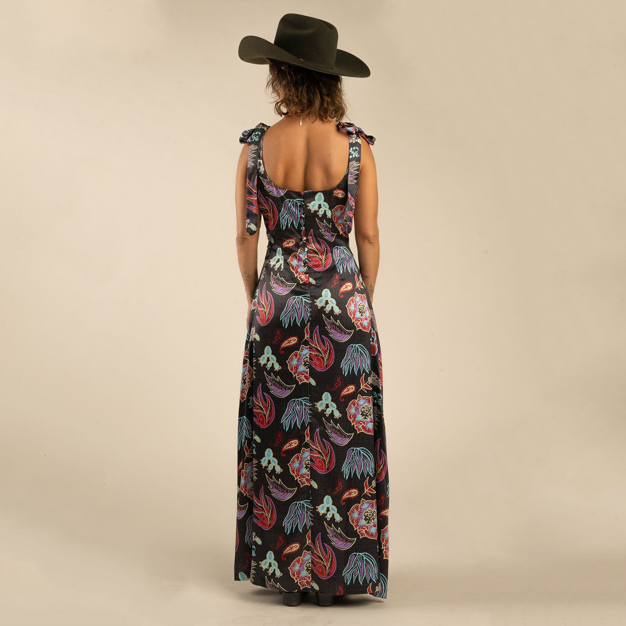 Camellia Tie Dress