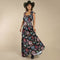 Camellia Tie Dress - Electric Desert