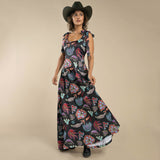 ワンピース Camellia Voile Belted Dress Camellia Tie Dress – Sendero Provisions Co.