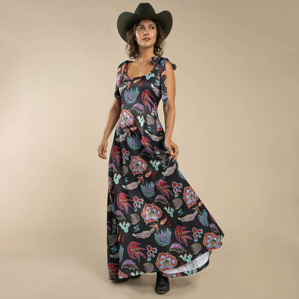Camellia Tie Dress
