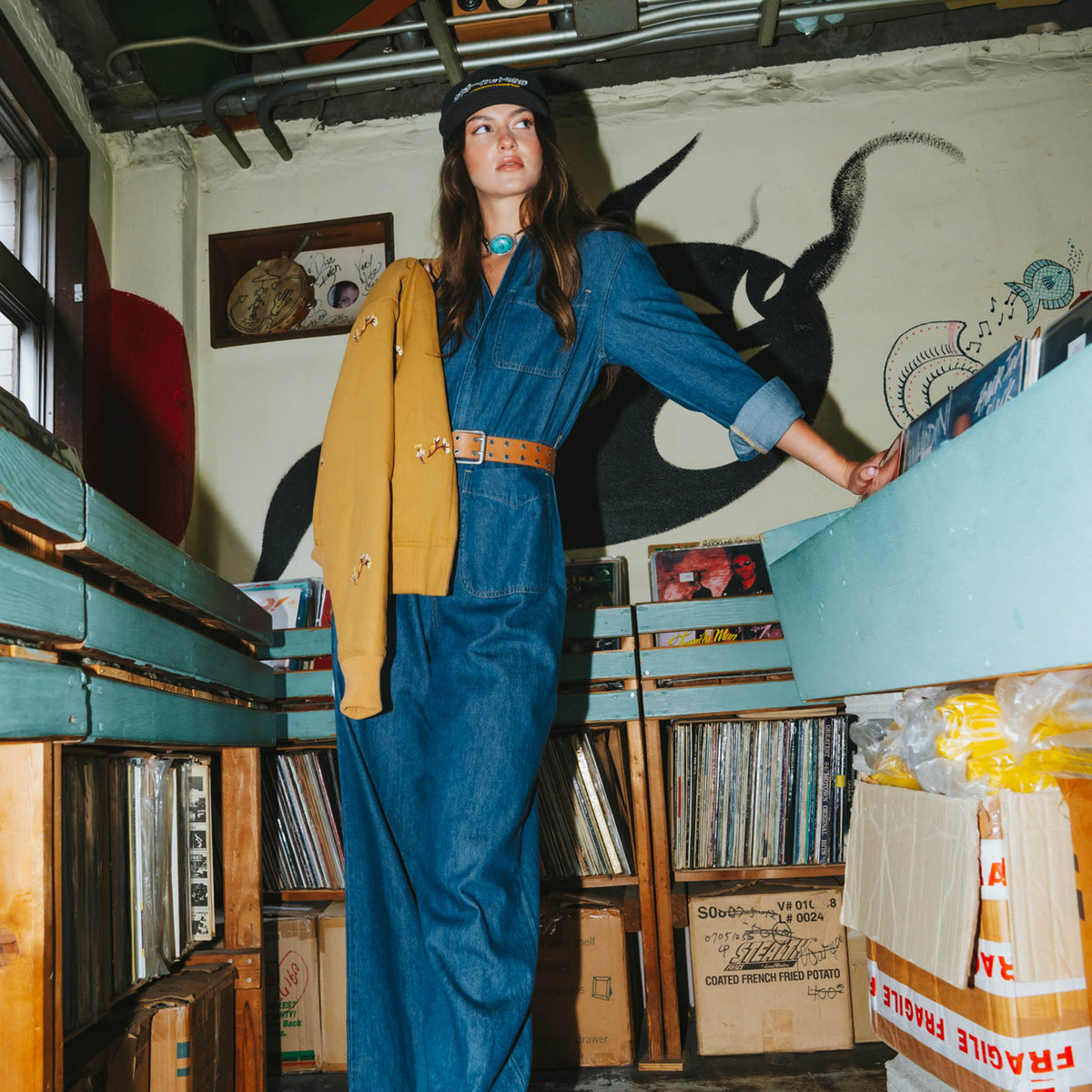 Margot Jumpsuit - Indigo