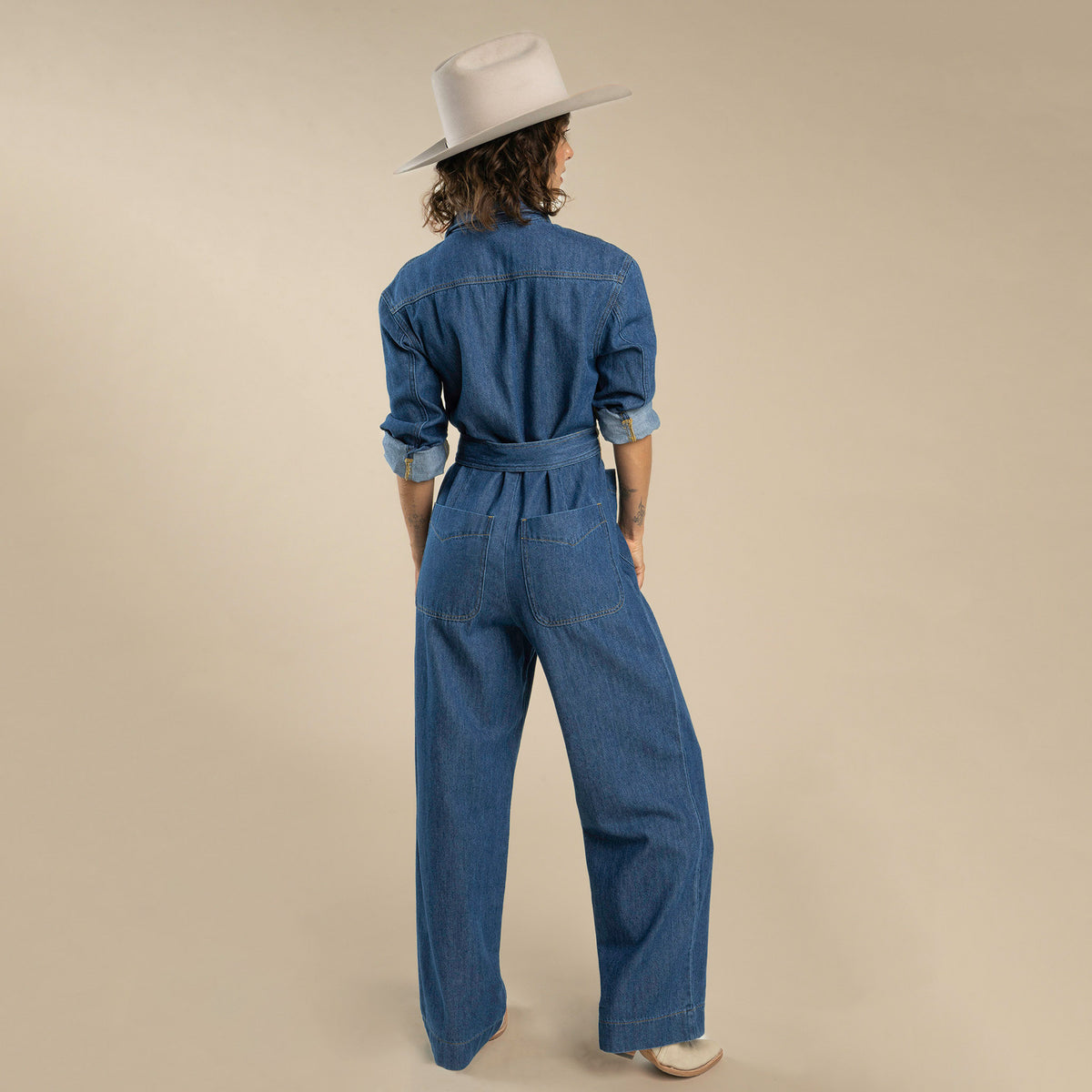 Margot Jumpsuit - Indigo