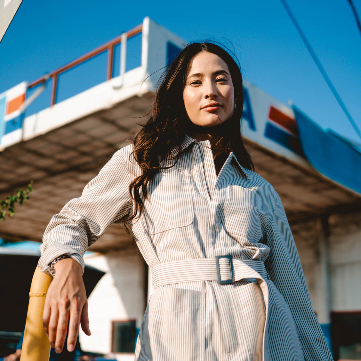 Margot Jumpsuit - Gray Hickory