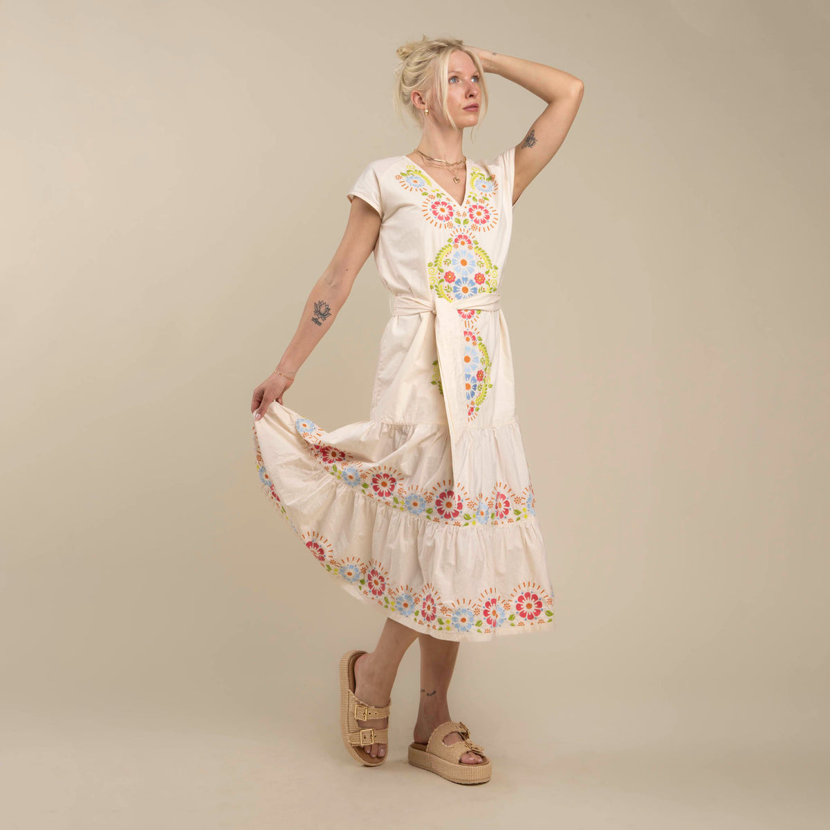 The Emilia Dress - Ivory