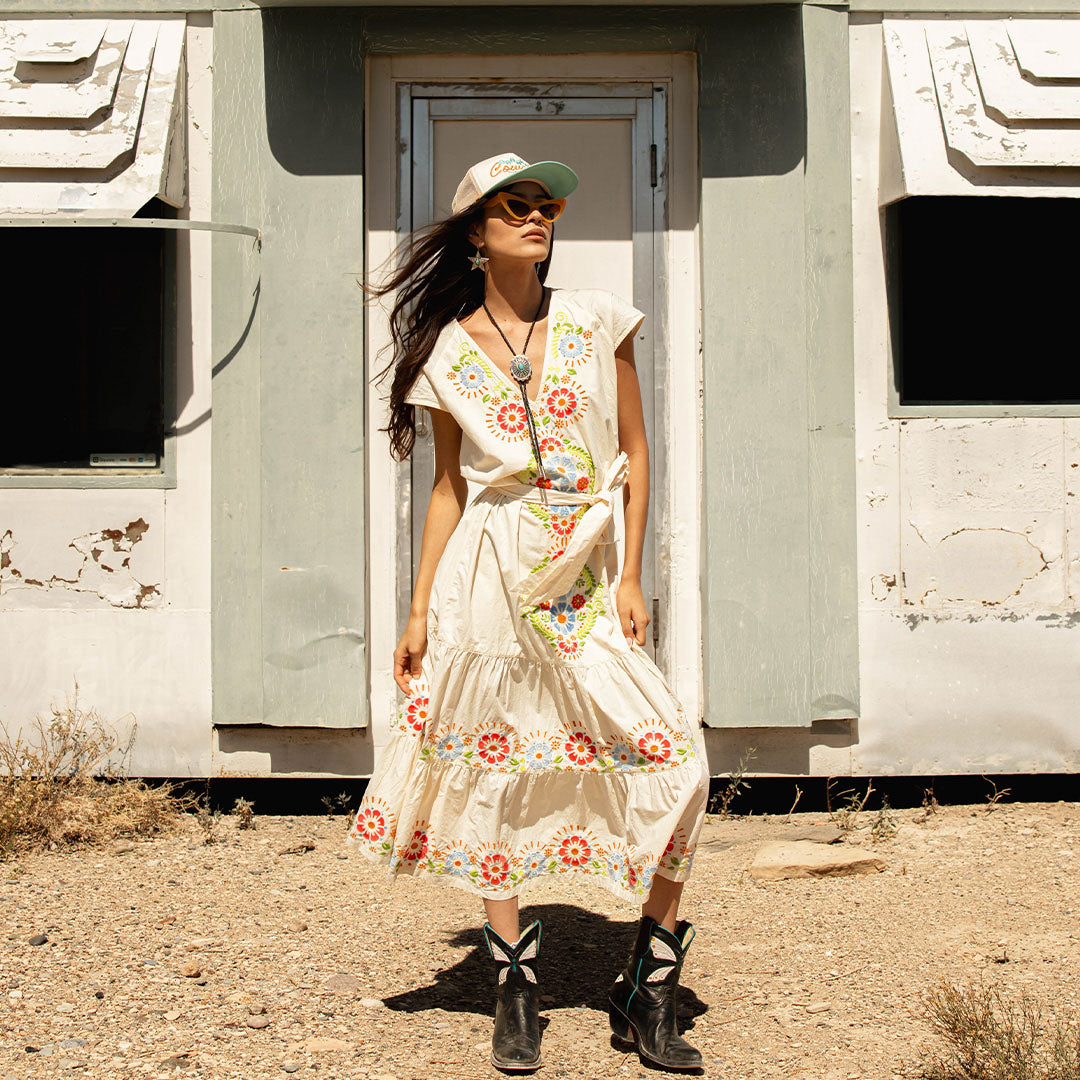 The Emilia Dress - Ivory
