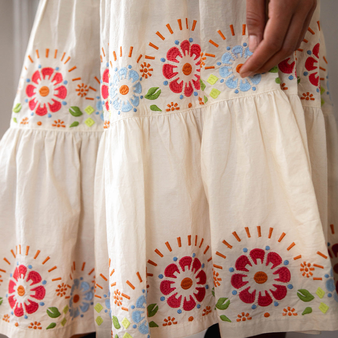 The Emilia Dress - Ivory