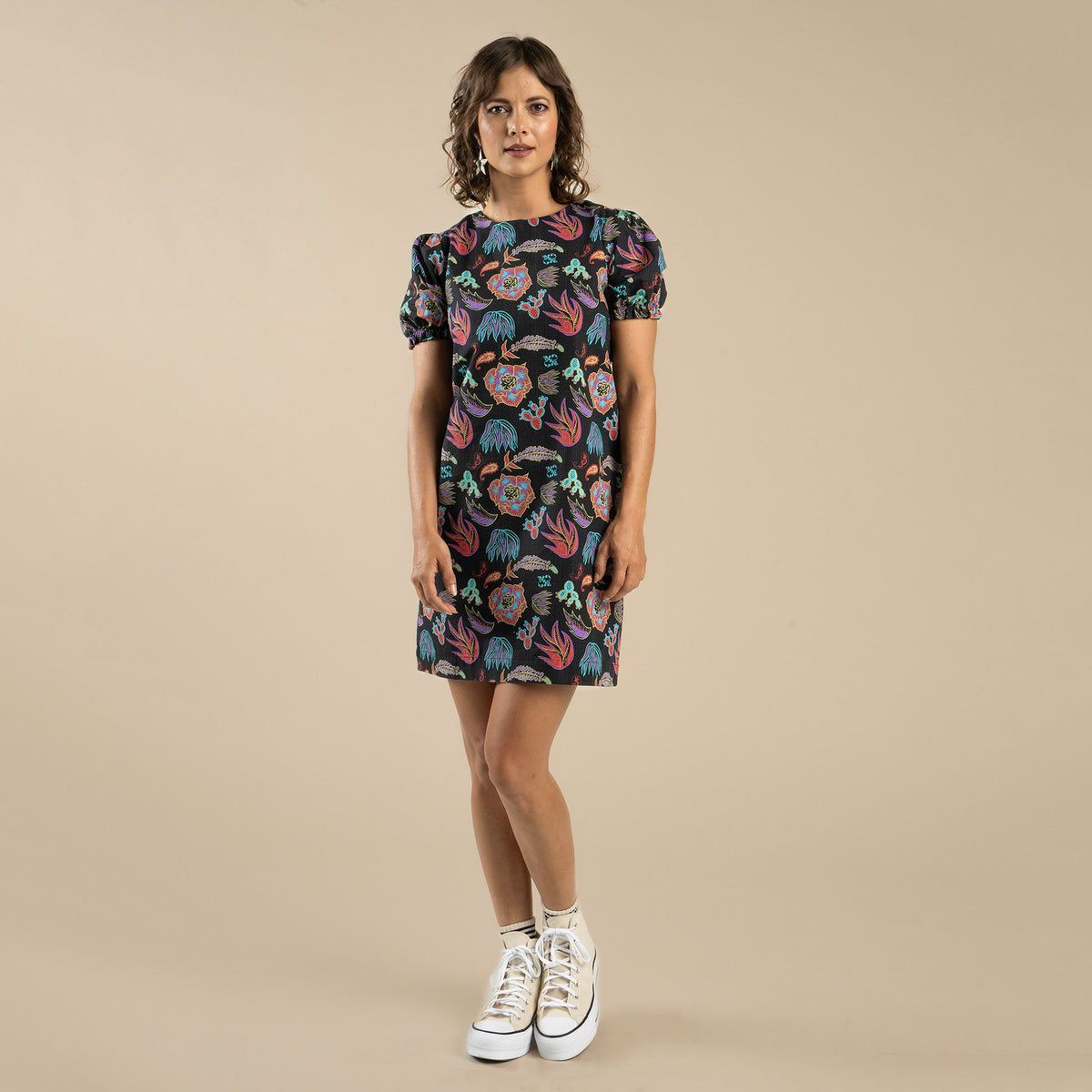 Gabriela Shift Dress - Electric Desert