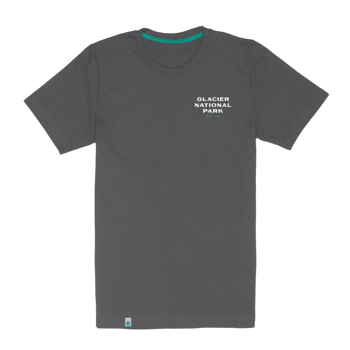 Glacier National Park T-Shirt - Charcoal