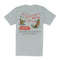 Hand Tied Flies T-Shirt - Big Sky Blue