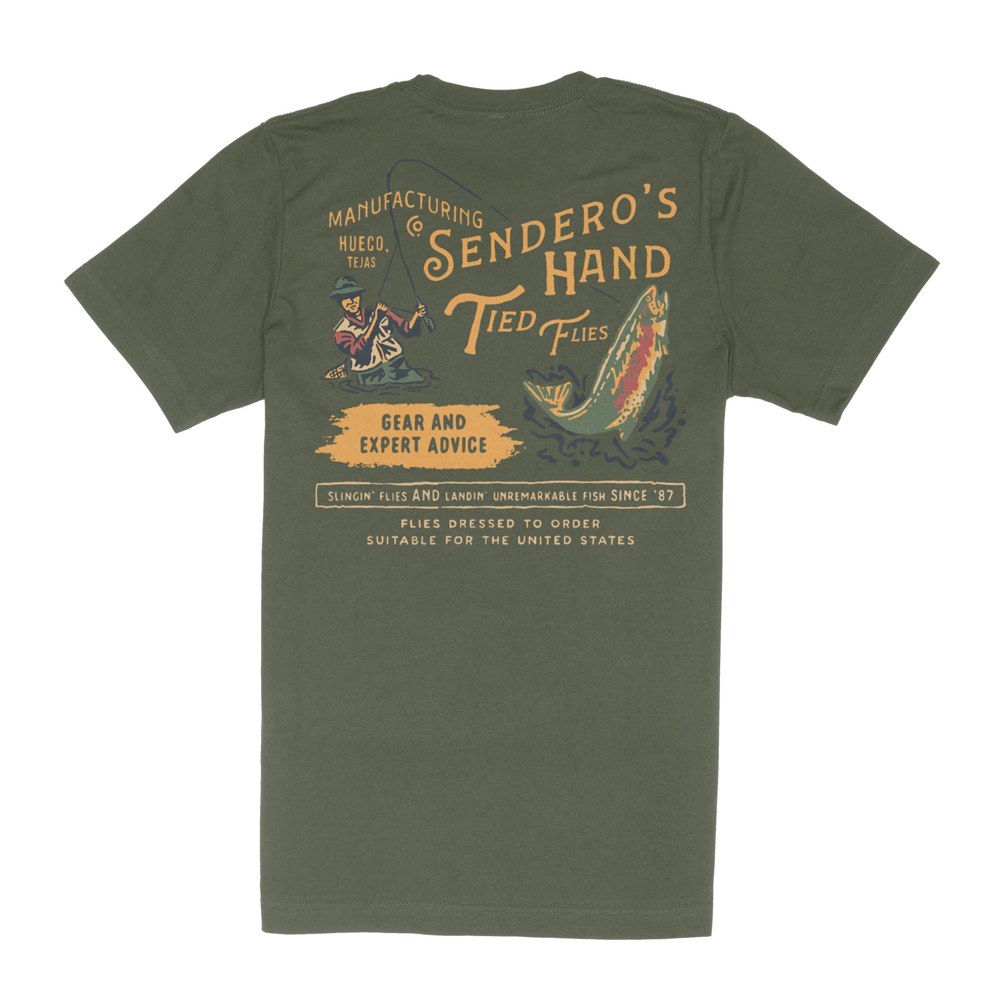 Hand Tied Flies T-Shirt