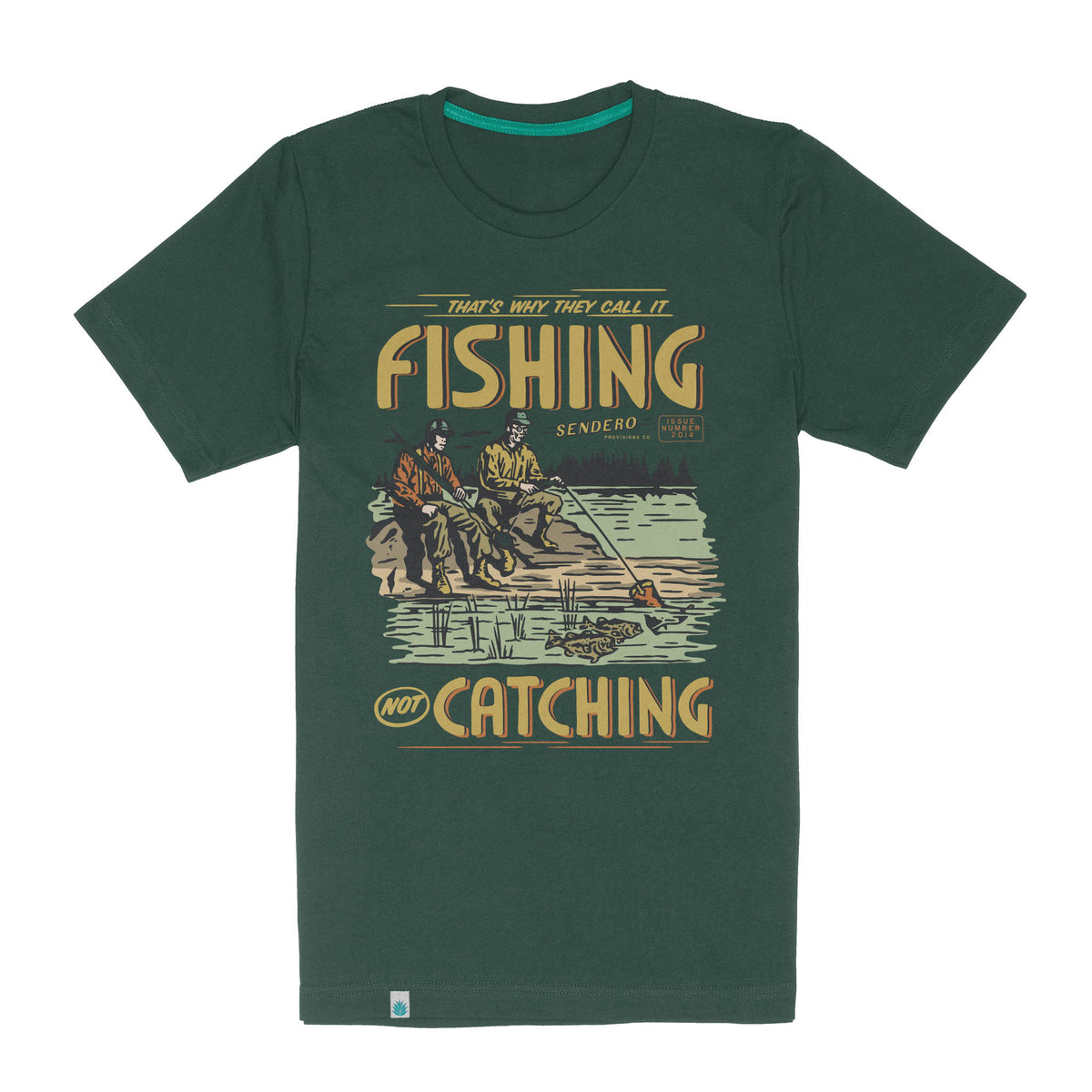 Not Catching T-Shirt - Spruce