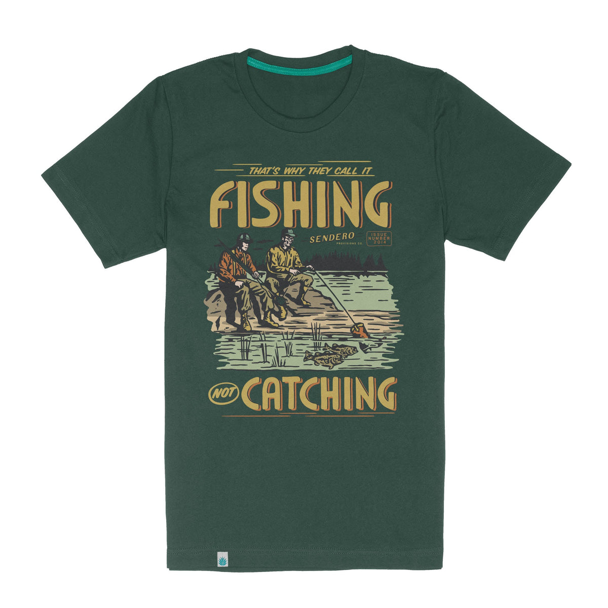 Not Catching T-Shirt - Spruce