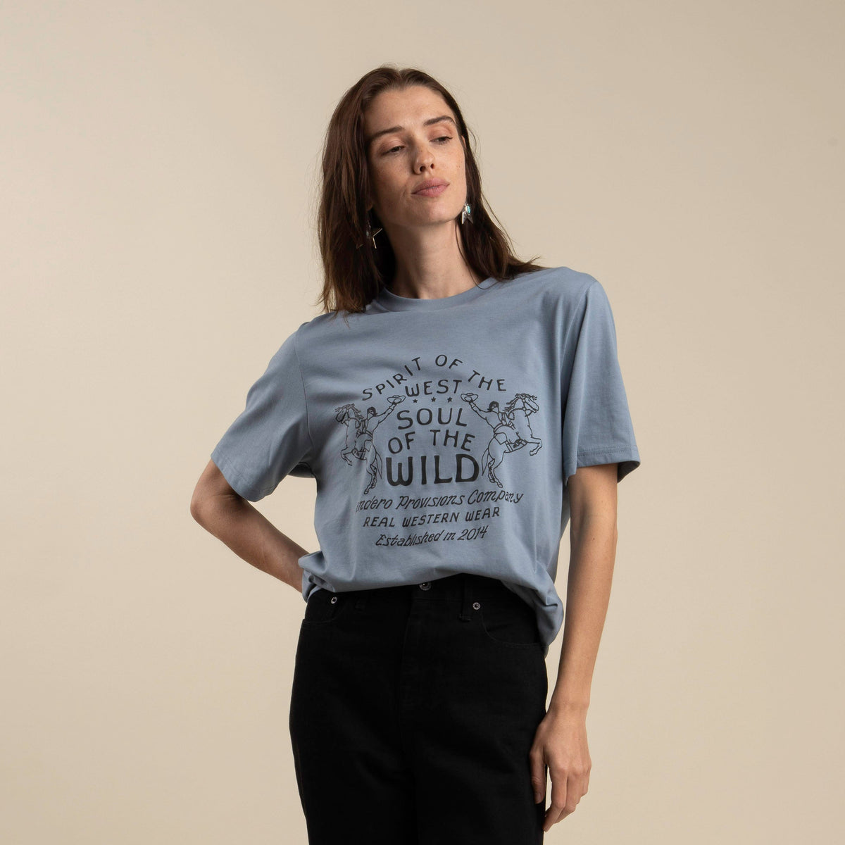 Hi-Ho T-Shirt - Washed Slate