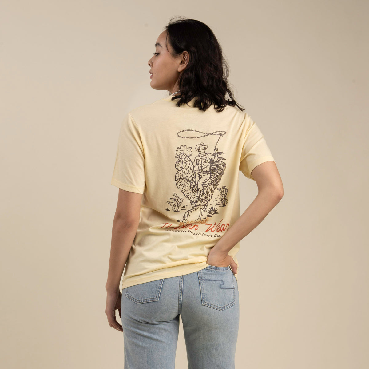 Official Western T-Shirt - Cream