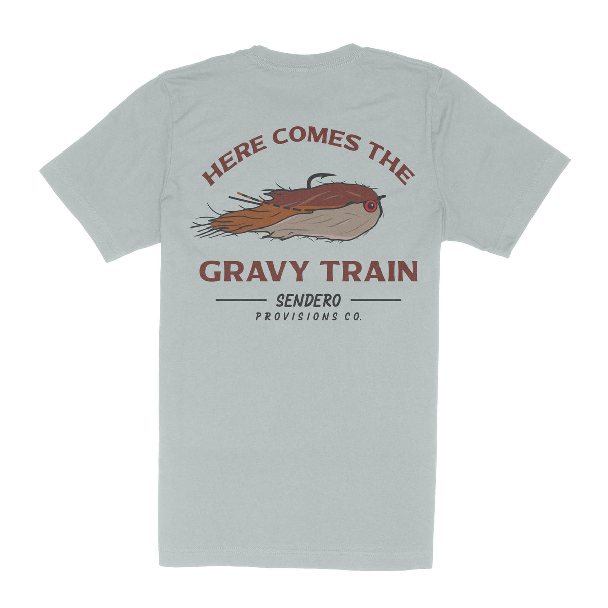 Gravy Train T-Shirt - Big Sky Blue