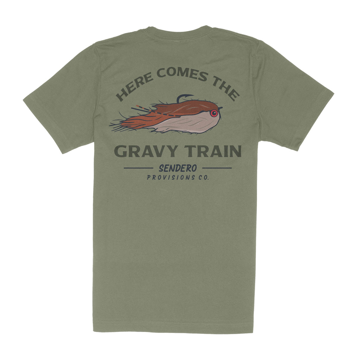 Gravy Train T-Shirt - Sage