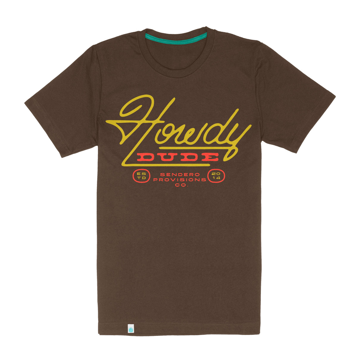 Howdy Dude T-Shirt - Mahogony