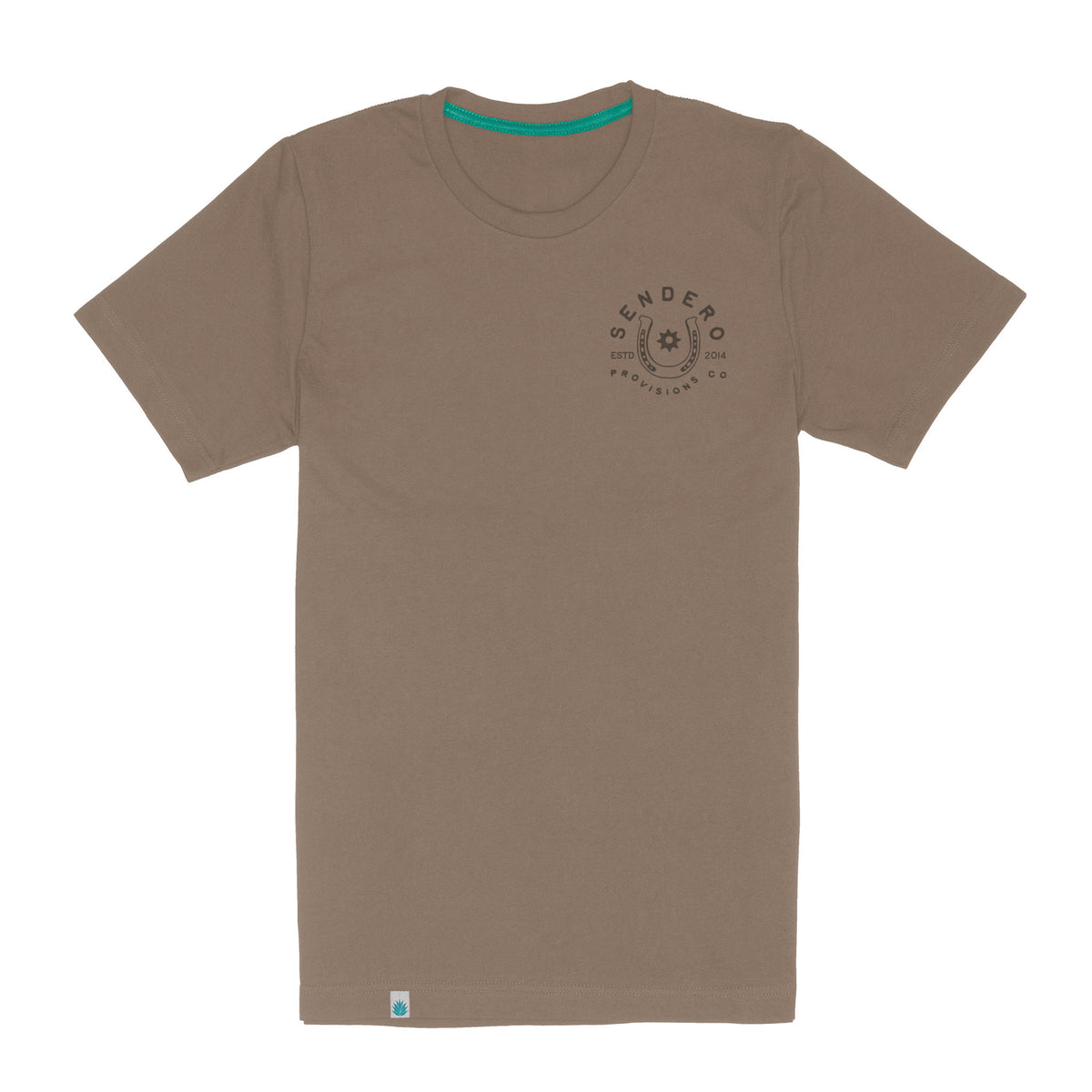 No Luck T-Shirt - Light Brown