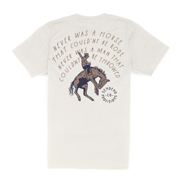 Never Was a Horse T-Shirt – Sendero Provisions Co.