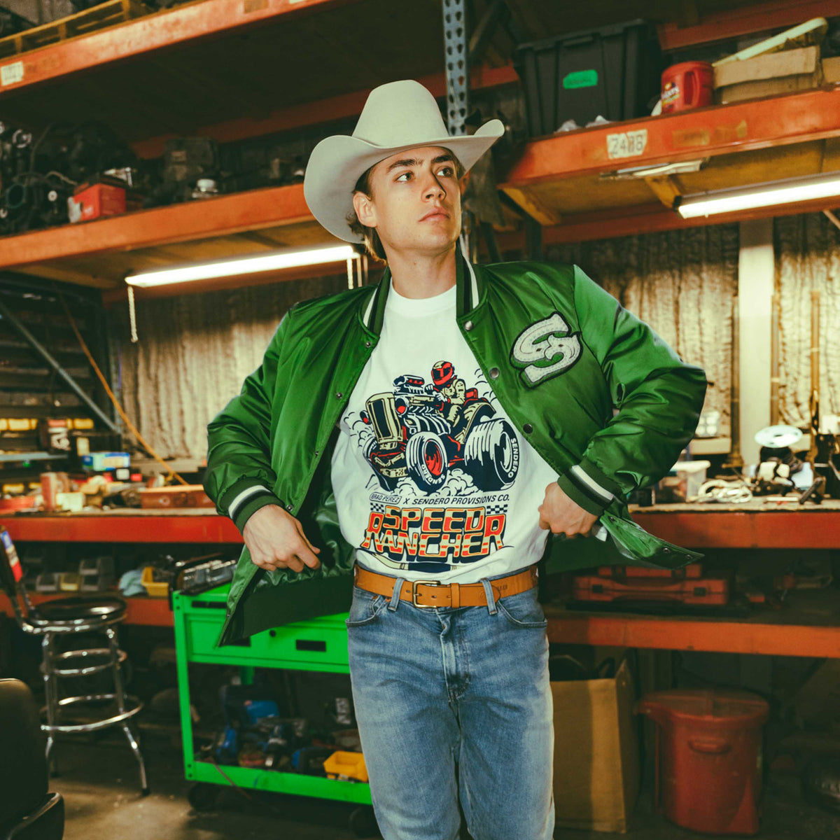 Speed Rancher T-Shirt - Vintage White