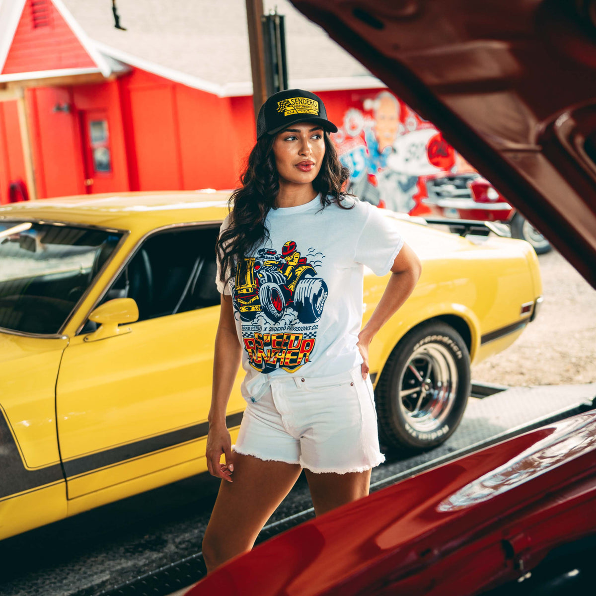 Speed Rancher T-Shirt - Vintage White