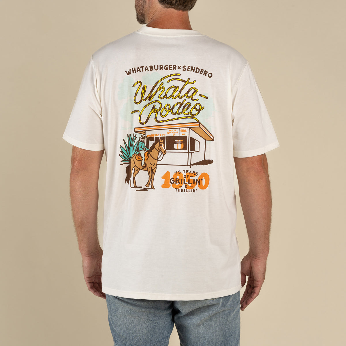 WhataRodeo T-Shirt - Vintage White