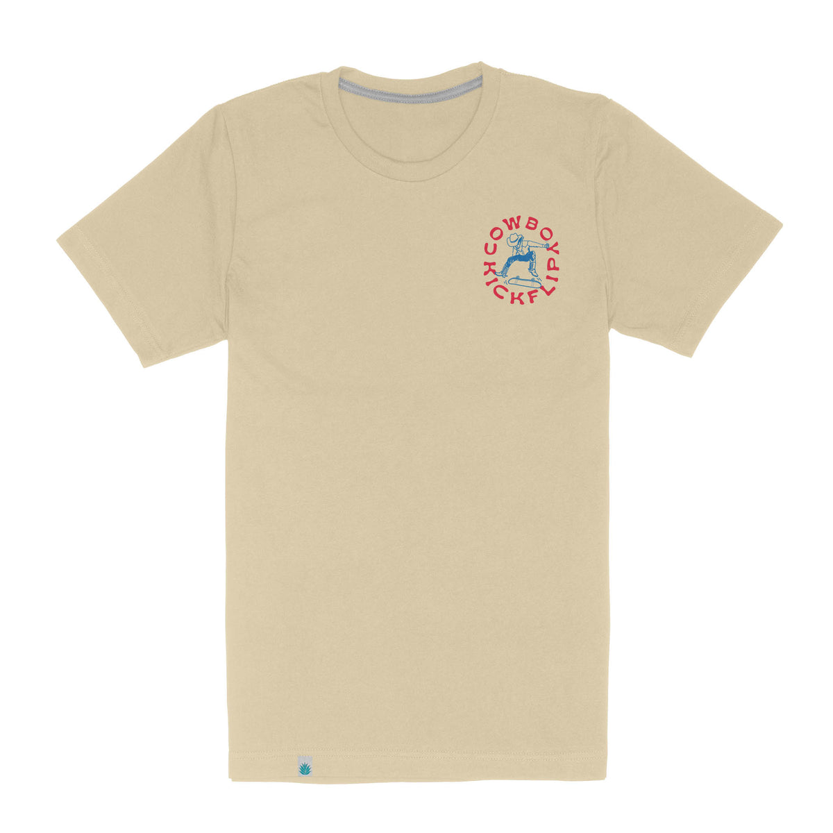 Cowboy Kickflip T-Shirt - Cream