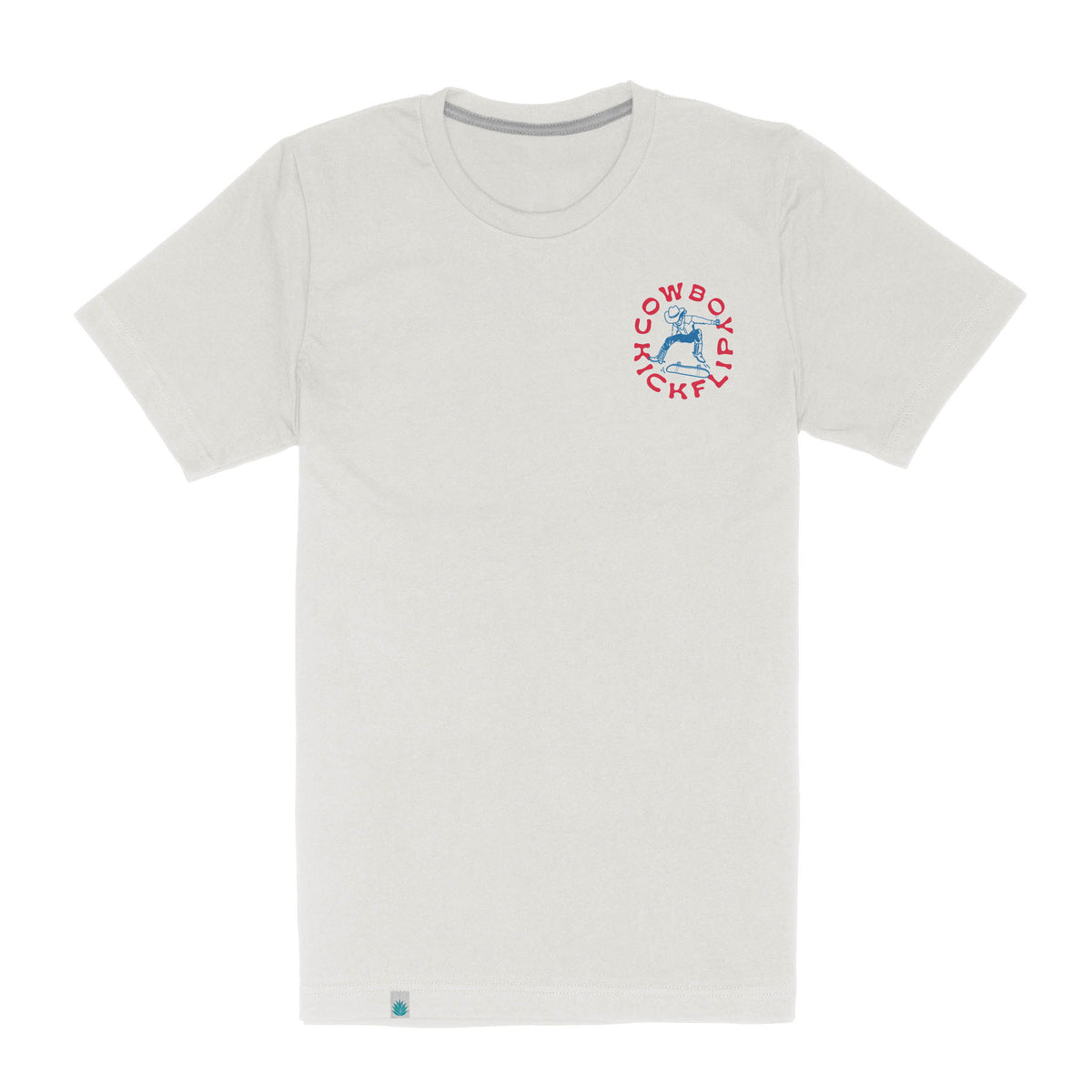 Cowboy Kickflip T-Shirt - Vintage White